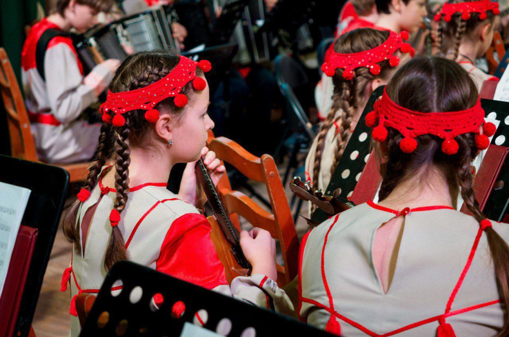 фестиваль оркестров и ансамблей русских народных инструментов - фото - 7