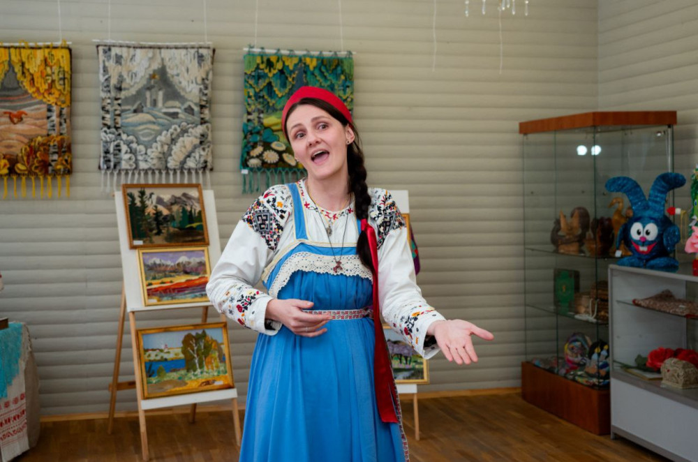 открытие выставки творческих работ мастеров Демидовского округа - фото - 3